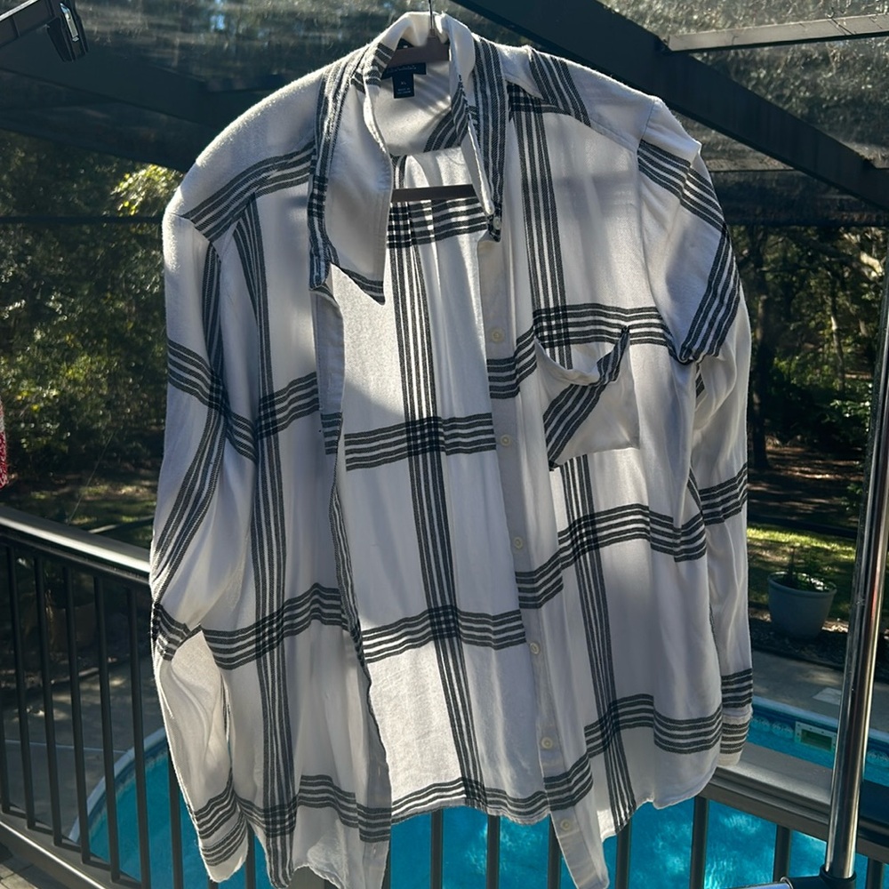 Lightweight boyfriend flannel